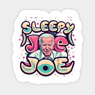 sleepy joe Sticker